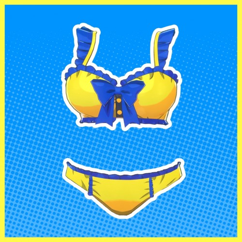 Maid Bikini (Lemon Yellow) - Kandagawa Jet Girls PS4