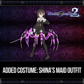Death end re;Quest 2 - Additional Outfit: Shina's Maid Outfit - Death end re;Quest2 PS4