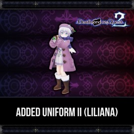 Death end re;Quest 2 - Additional Outfit: Uniform II (Liliana) - Death end re;Quest2 PS4