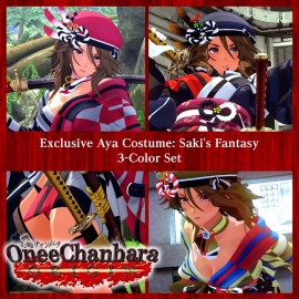 Exclusive Aya Costume: Saki's Fantasy 3-Color Set - ONEE CHANBARA ORIGIN PS4