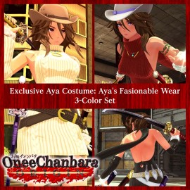 Exclusive Aya Costume: Aya's Fasionable Wear 3-Color Set - ONEE CHANBARA ORIGIN PS4