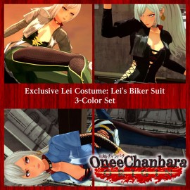 Exclusive Lei Costume: Lei's Biker Suit 3-Color Set - ONEE CHANBARA ORIGIN PS4