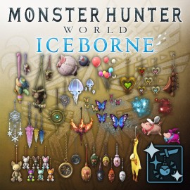 MHW:I - Полный набор кулонов - Monster Hunter: World PS4