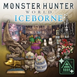 MHW:I - Полный набор украшений для комнаты - Monster Hunter: World PS4