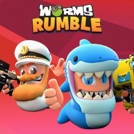 Worms Rumble - Captain & Shark Double Pack PS4 & PS5