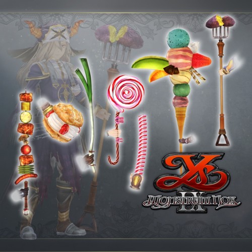 Haute Cuisine Weapon Set - Ys IX: Monstrum Nox PS4