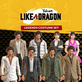 Yakuza: Like a Dragon — набор костюмов Комплект костюмов «Легенды» PS4 & PS5