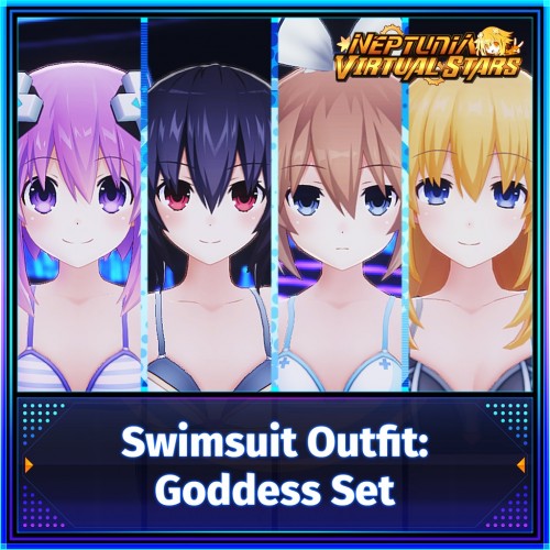 Swimsuit Outfit: Goddess Set - Neptunia Virtual Stars PS4