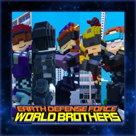Collector's Set of Various Character Versions - EARTH DEFENSE FORCE: WORLD BROTHERS PS4