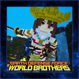 Aya, the Calm Big Sister Swordswoman from "OneeChanbara" - EARTH DEFENSE FORCE: WORLD BROTHERS PS4