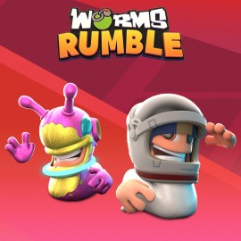 Worms Rumble - Spaceworm and Alien Double Pack PS4 & PS5