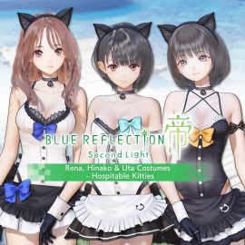 Rena, Hinako & Uta Costumes - Hospitable Kitties - BLUE REFLECTION: Second Light PS4