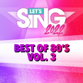 Let's Sing 2022 Best of 80's Vol. 3 Song Pack PS4 & PS5