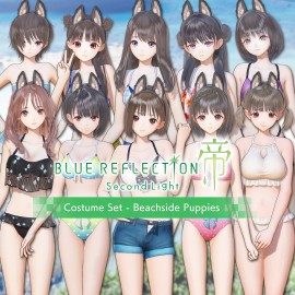 Costume Set - Beachside Puppies - BLUE REFLECTION: Second Light PS4