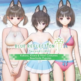 Kokoro, Kirara & Hiori Costumes - Beachside Puppies - BLUE REFLECTION: Second Light PS4