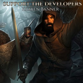 Battle Brothers – Support the Developers & Kraken Banner PS4