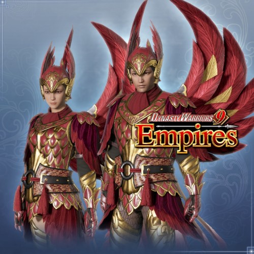 Unisex Custom Vermilion Bird Armor Set - DYNASTY WARRIORS 9 Empires PS4 & PS5