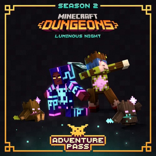 Приключенческий абонемент «Minecraft Dungeons: Светящаяся ночь» PS4