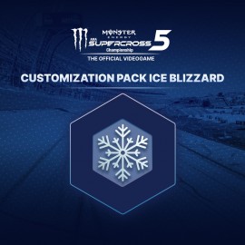 Monster Energy Supercross 5 - Customization Pack Ice Blizzard - Monster Energy Supercross - The Official Videogame 5 PS4 & PS5