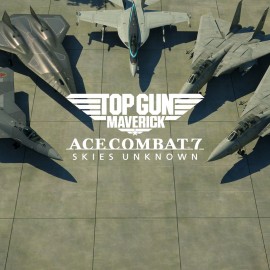 ACE COMBAT 7: SKIES UNKNOWN - TOP GUN: Maverick Aircraft Set - PS4