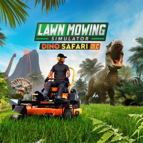 Lawn Mowing Simulator - Dino Safari PS4 & PS5