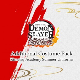 Дополнительный набор костюмов — Kimetsu Academy Summer Uniforms PS4&PS5 - Demon Slayer -Kimetsu no Yaiba- The Hinokami Chronicles