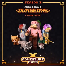 Minecraft Dungeons: приключенческий абонемент Стильной фауны PS4