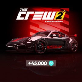 The Crew 2 — стартовый набор Porsche Cayman GT4 Carbon Edition PS4