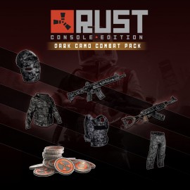 Консольную версию игры Rust - Боевой комплект «Темный камуфляж» - Rust Console Edition PS4