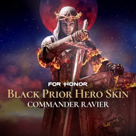 For Honor Black Prior Hero Skin PS4