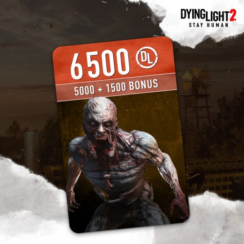 Dying Light 2 Stay Human - 6500 очков DL PS5