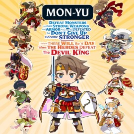 Mon-Yu: Defeat Monsters And Gain Strong Weapons And Armor. You May Be Defeated, But Don’t Give Up. Become Stronger. I Believe There Will Be A Day When The Heroes Defeat The Devil King. PS5