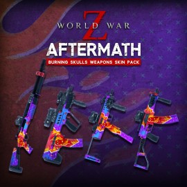 World War Z: Aftermath - Burning Skulls Weapons Skin Pack PS4