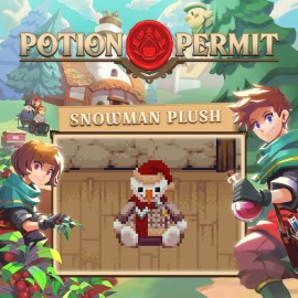 Potion Permit - Snowman Plush Toy PS4 & PS5