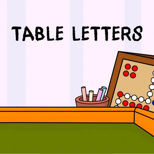 Table Letters PS5