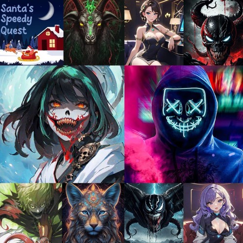 Santa's Speedy Quest Avatar Bundle PS4 & PS5