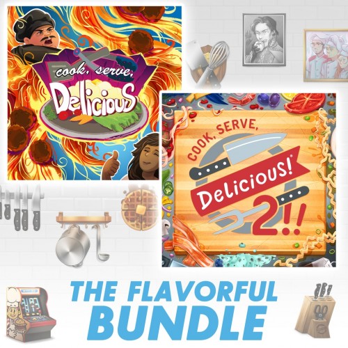 Cook, Serve, Delicious! 1/2 Bundle! PS4 & PS5