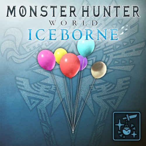 Pendant: Rainbow Balloons - Monster Hunter: World PS4