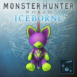 Pendant: Grape Felyne Teddy - Monster Hunter: World PS4