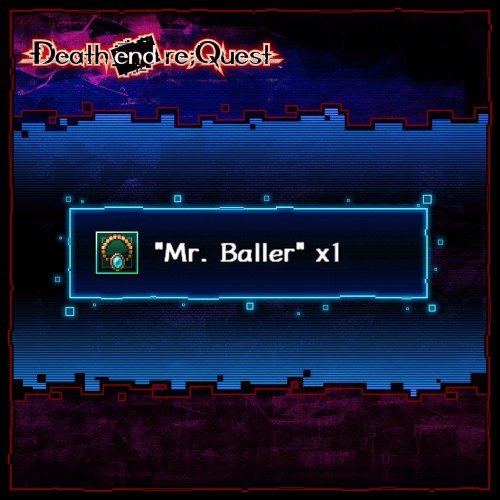 Additional Accessory: Mr. Baller - Death end re;Quest PS4