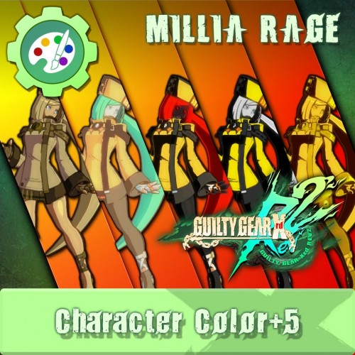 GUILTY GEAR Xrd Rev.2 Additional Character Color - MILLIA - Guilty Gear Xrd REV 2 PS4