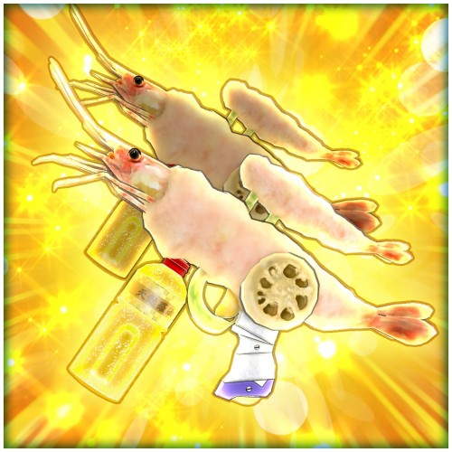 Dual Shrimp Tempura Pistols - Senran Kagura PEACH BEACH SPLASH PS4