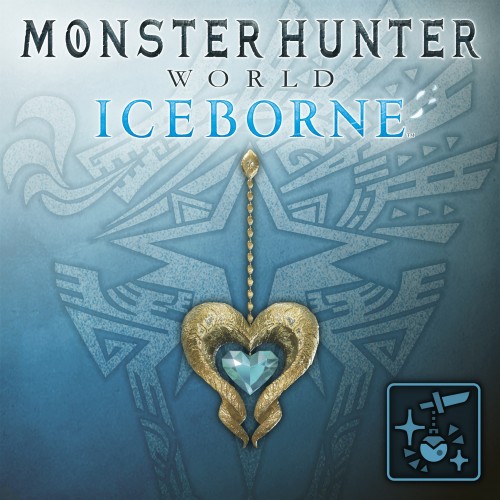 Pendant: Sapphire Kulve Heart - Monster Hunter: World PS4