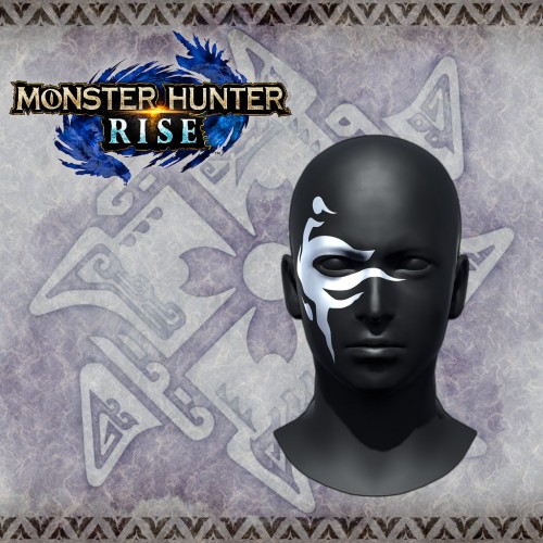 Monster Hunter Rise - "Cursed Flame" face paint PS4 & PS5