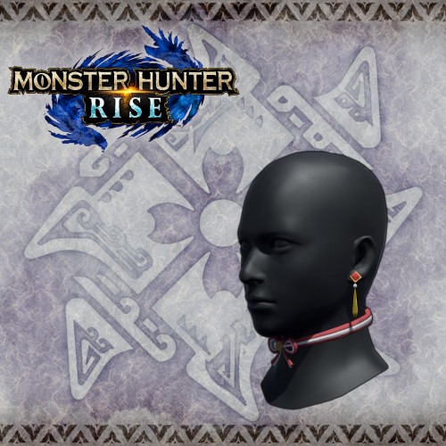 Monster Hunter Rise - "Bow Necklace" Hunter layered armor piece PS4 & PS5