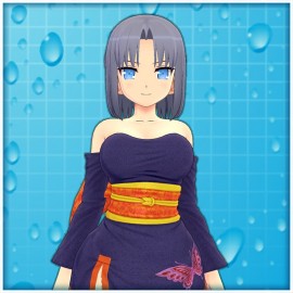 Ayane's Kimono (Butterfly) - Senran Kagura PEACH BEACH SPLASH PS4