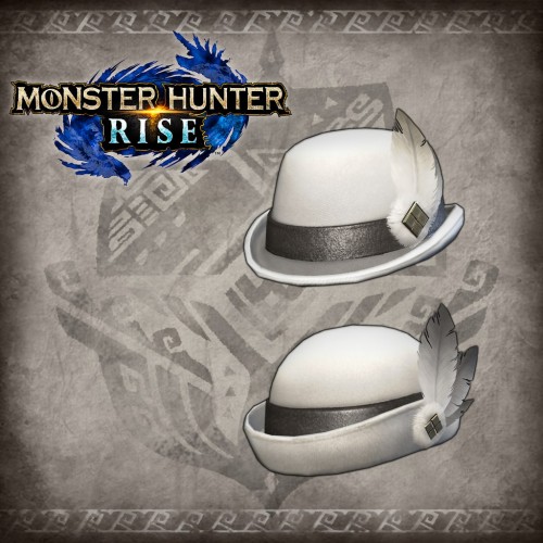 Monster Hunter Rise - "Fluffy Fur Hat" Hunter layered armor piece PS4 & PS5