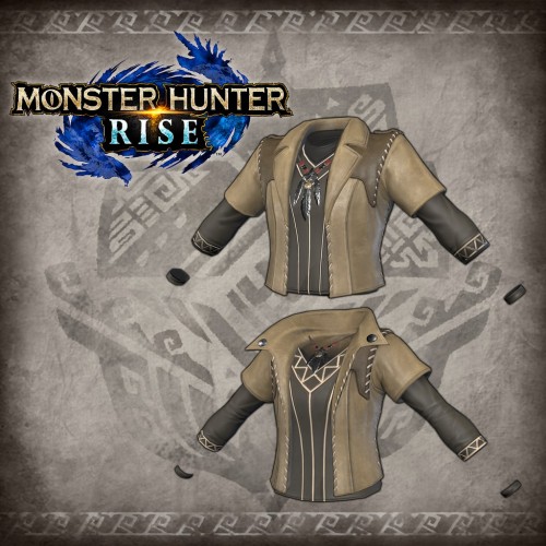 Monster Hunter Rise - "Fall Jacket" Hunter layered Armor Piece PS4 & PS5