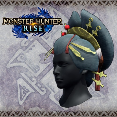 Monster Hunter Rise - "Theater Wig" Hunter layered armor piece PS4 & PS5