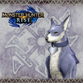 Monster Hunter Rise - "Heart Collar" Palamute layered armor piece PS4 & PS5